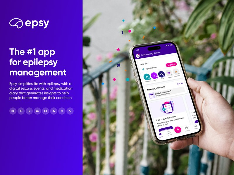 Epsy app featured imagery for the European Product Design Award