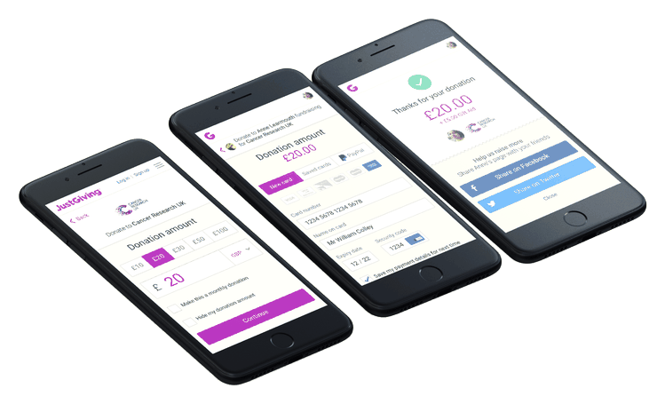 JustGiving, One Checkout