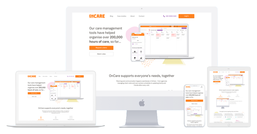 OnCare, Website