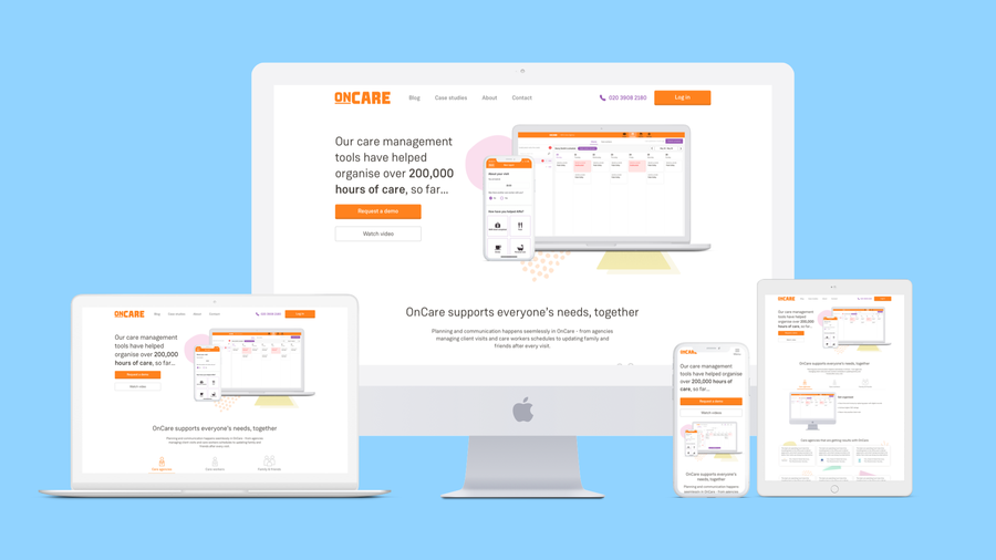 OnCare, Website